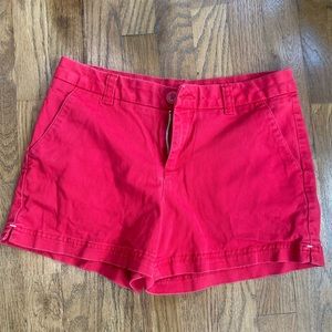 BCG Red Shorts